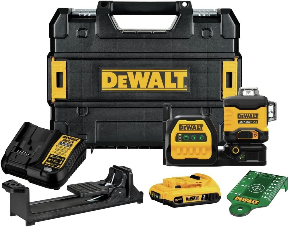 DEWALT DCLE34030G Green 3×360 Laser Level Review