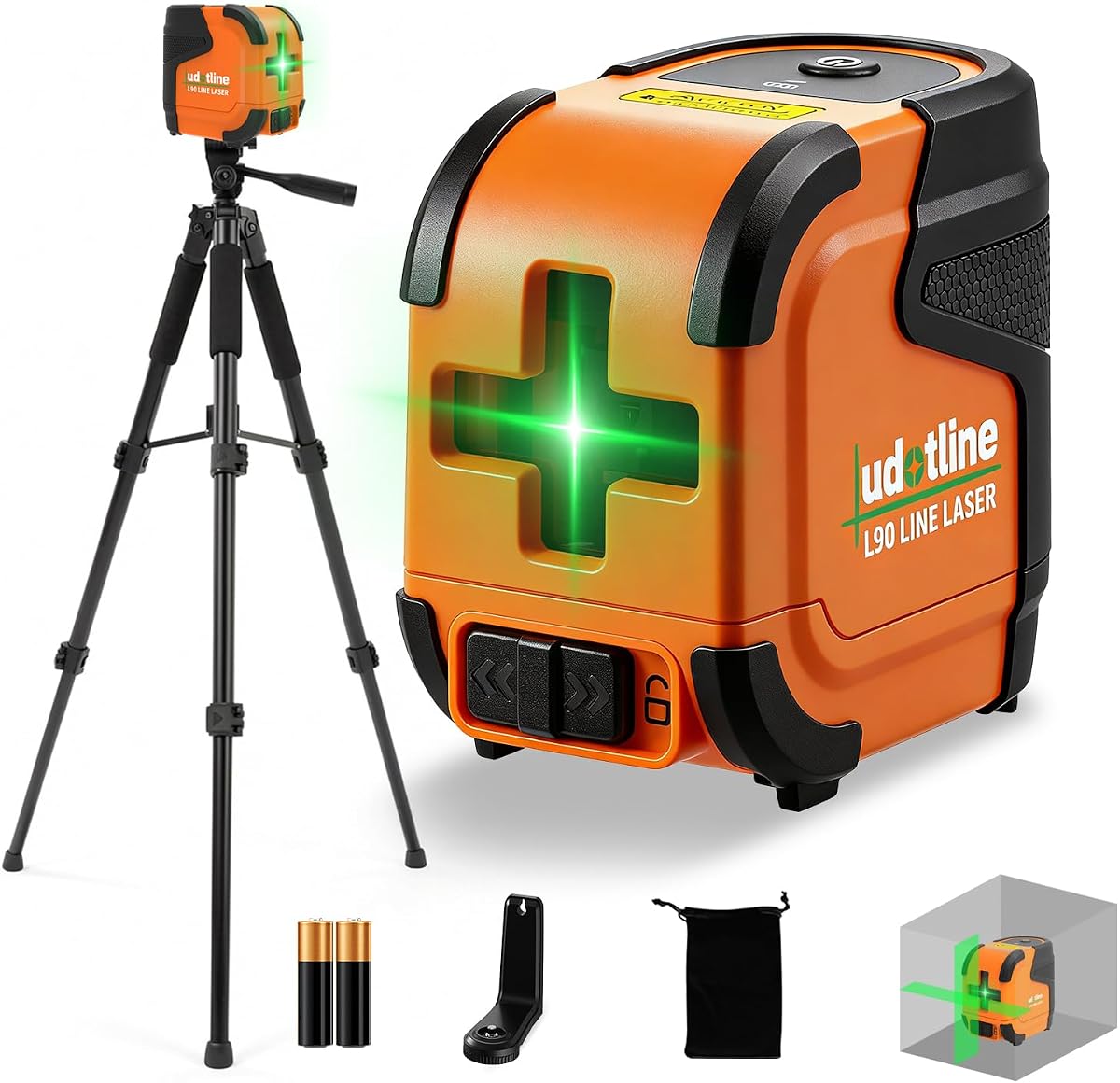 L90 Pocket Green Cross-Line Laser Level Review
