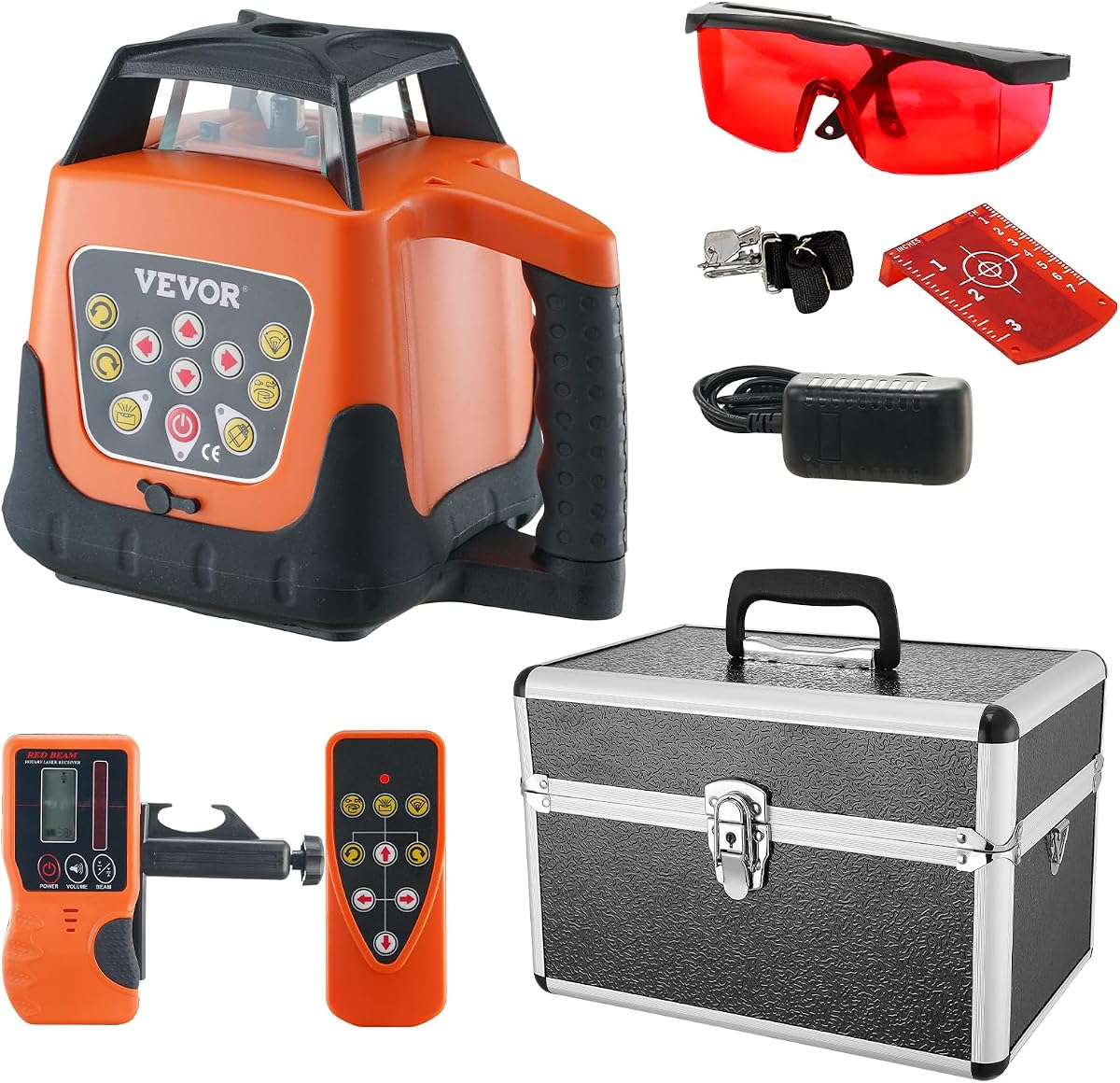 VEVOR Rotary Laser Level Jobsite Kit Review Guide