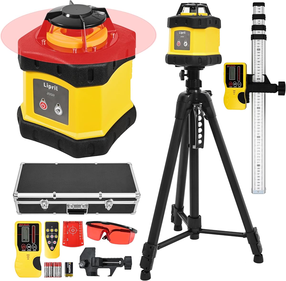 Lipril Rotary Laser Level Kit With Receiver Review